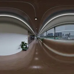 Modern Office Corridor