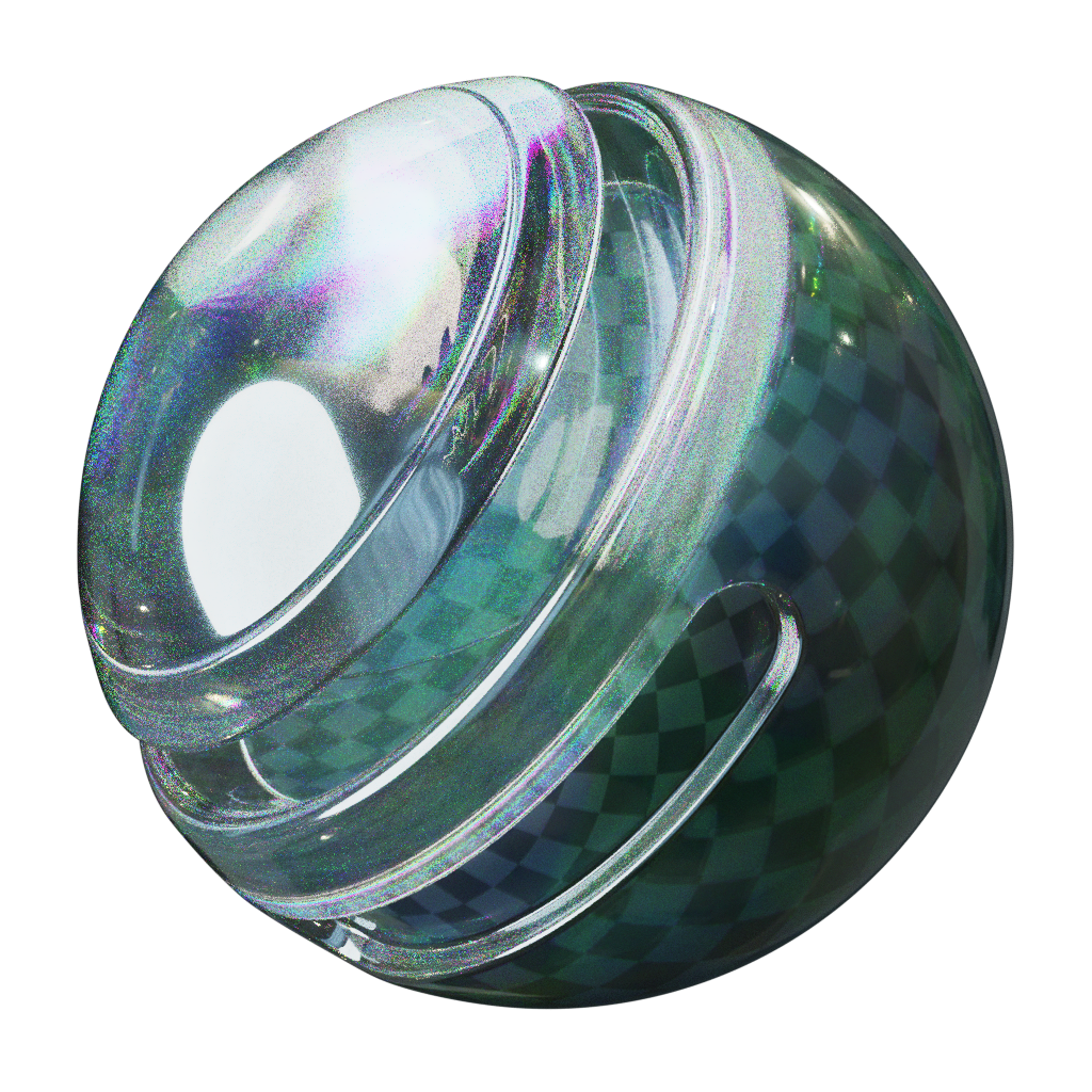 Outer / Inner Gloss Glass (Crystal) FREE 3D glass materials BlenderKit