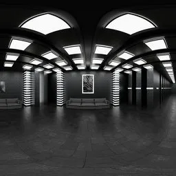 Dark Studio Light - HDRi