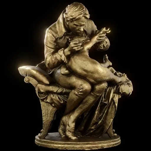statue of Brass Jenner Post