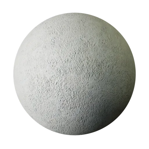 High-resolution seamless concrete texture for Blender 3D PBR material rendering.