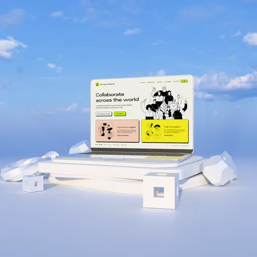 Laptop Mockup Animation - Scene Four