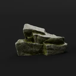 Flat Stone Rock - Grey
