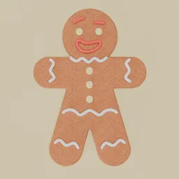 Gingerbread Man Cookie