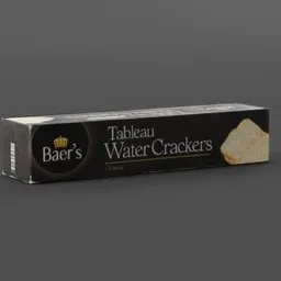 Water Crackers Box