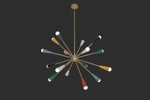 SPUTNIK Color Chandelier