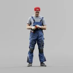 Car Mechanic Character