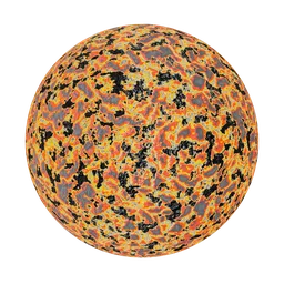 Lava Heat Flowing Material