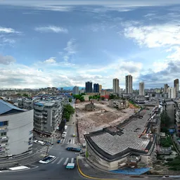 Highsky bluesky old building