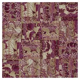 Over the Edge Lofty Fuchsia Carpet Tiles