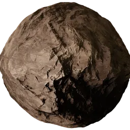 Rugged Rock Strata Surface