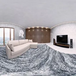 Modern Living Room Interior