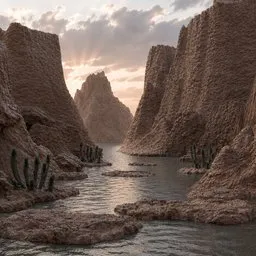 Desert Canyon River