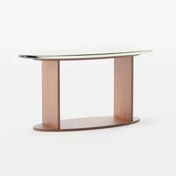 Ovel shape coffe table