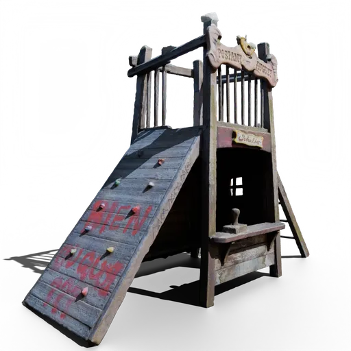 Tall Playground Tower