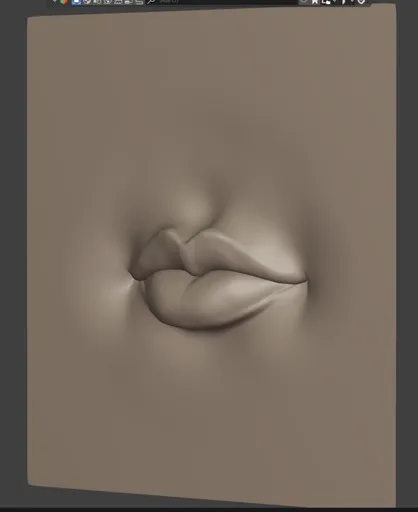 Female Lips Stylised
