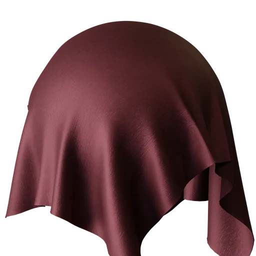 Plain Red Chenille