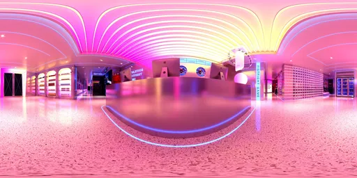 Pink  Light Reception Hall