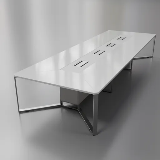 Conference table 16 seats white