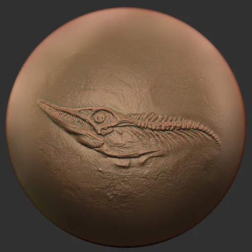 ER_Fossil Brush-Fish