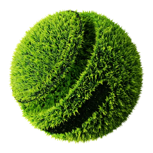 Realistic Grass 01 LowPoly PBR texture for 3D environments, seamless and customizable for Blender.