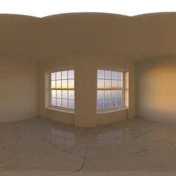 Big Empty Bathroom Morning