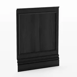 Wooden Wall Panel - Black