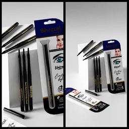 Eye kajal with packaging mockup