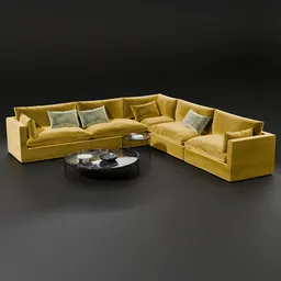 Unwind five-piece sofa
