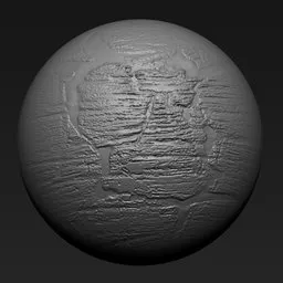 NS Tree surface bark wide