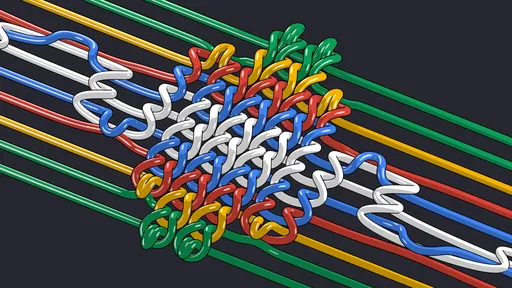 Braided Wire Knot Anime Cel Shaded