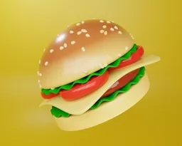 Stylized Burger
