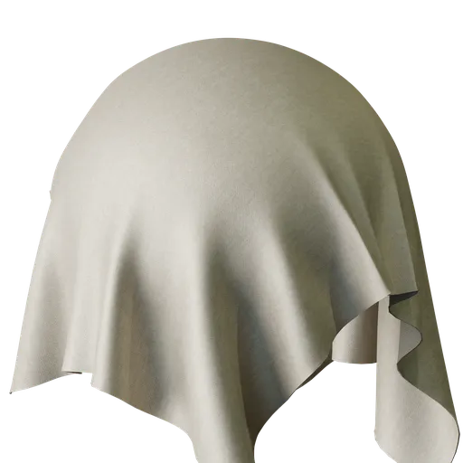 Plain Natural Velvet