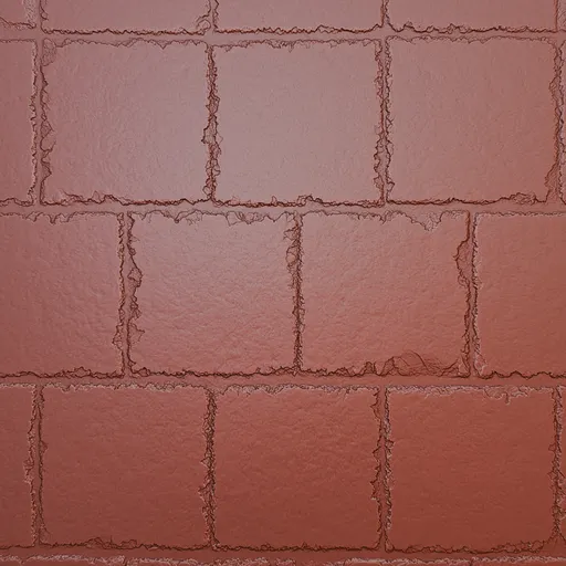 Cracked Irregular Squares