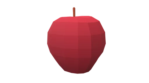 Low Poly Apple