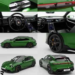 Porsche Taycan Turbo S Cross Turismo