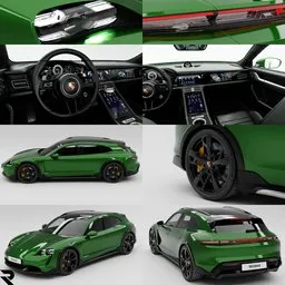 Porsche Taycan Turbo S Cross Turismo