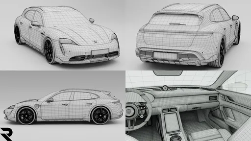 Porsche Taycan Turbo S Cross Turismo