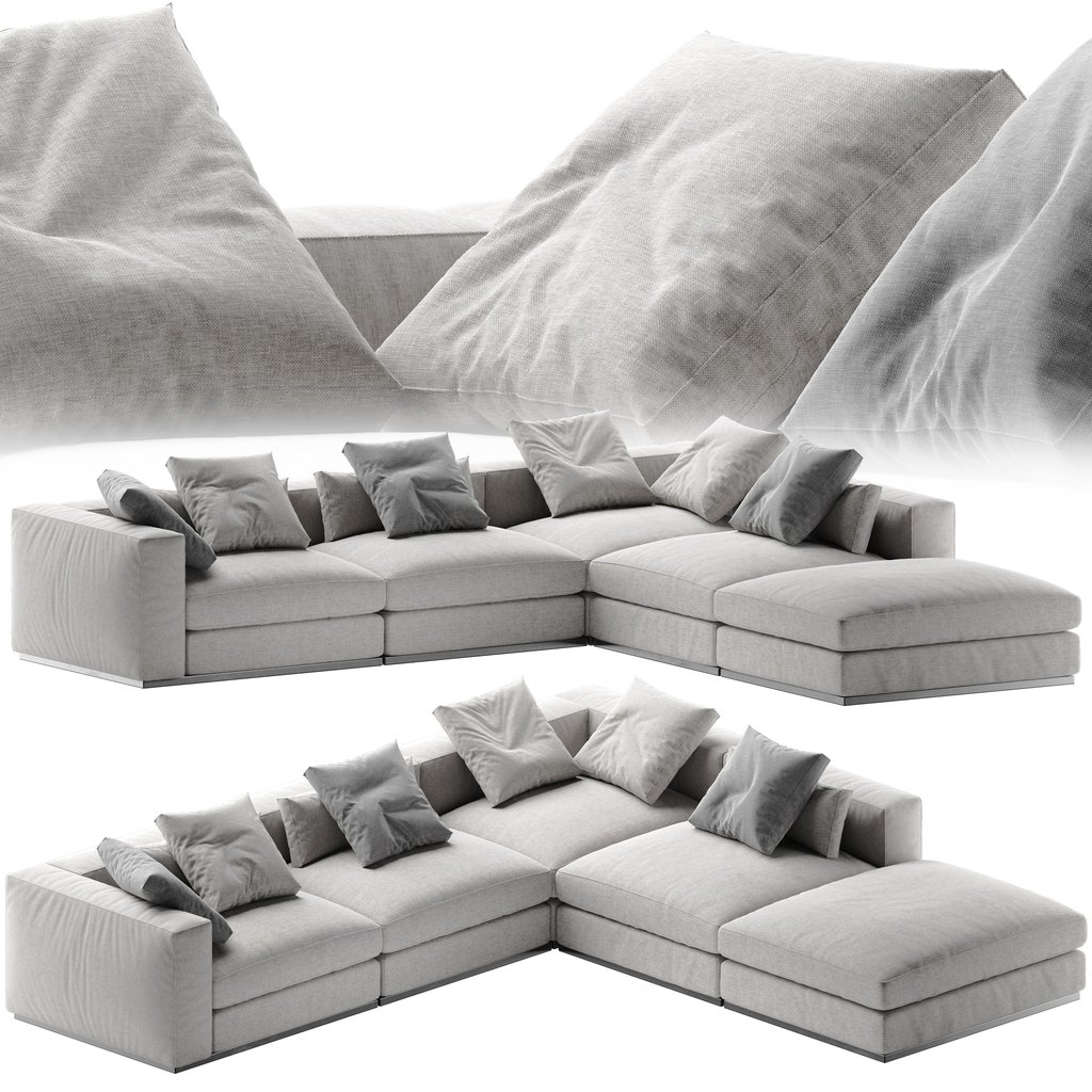 BEAUTY Sofa | Sofas Models | BlenderKit