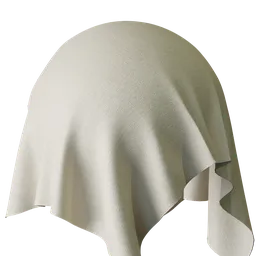Plain Natural Chenille