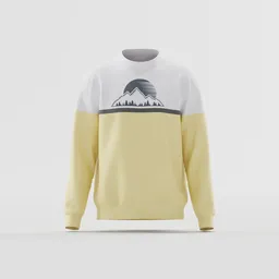 Mountain Horizon Crewneck Sweater