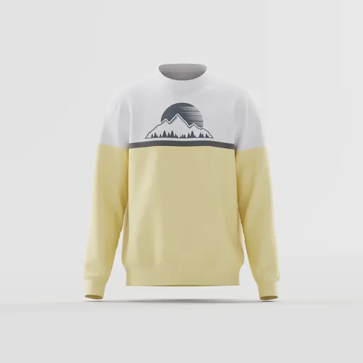 Mountain Horizon Crewneck Sweater