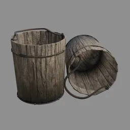 Wooden Bucket