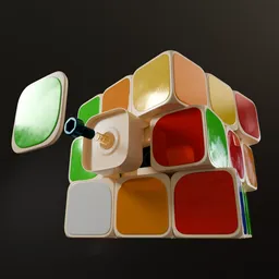 Mechanical Rubiks Cube 3x3