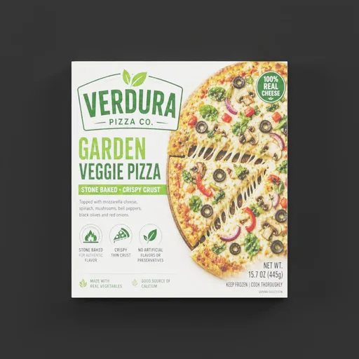 Veggie Pizza Box