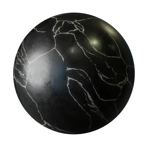 Raw Black Marble