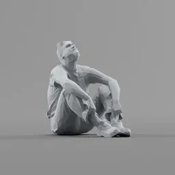 Lowpoly Construction Worker