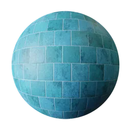 Blue Teracotta Tiles