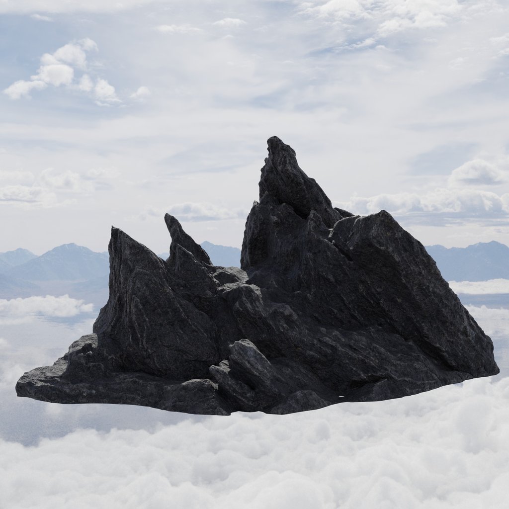 Jagged Sharp Rocks | Environment Elements models | BlenderKit