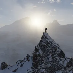 Glacier Mountain Peak